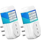 Meross Presa Intelligente Italiana Wi-Fi, Smart Plug 16A (Typ L) Kompatibel mit Apple HomeKit S...